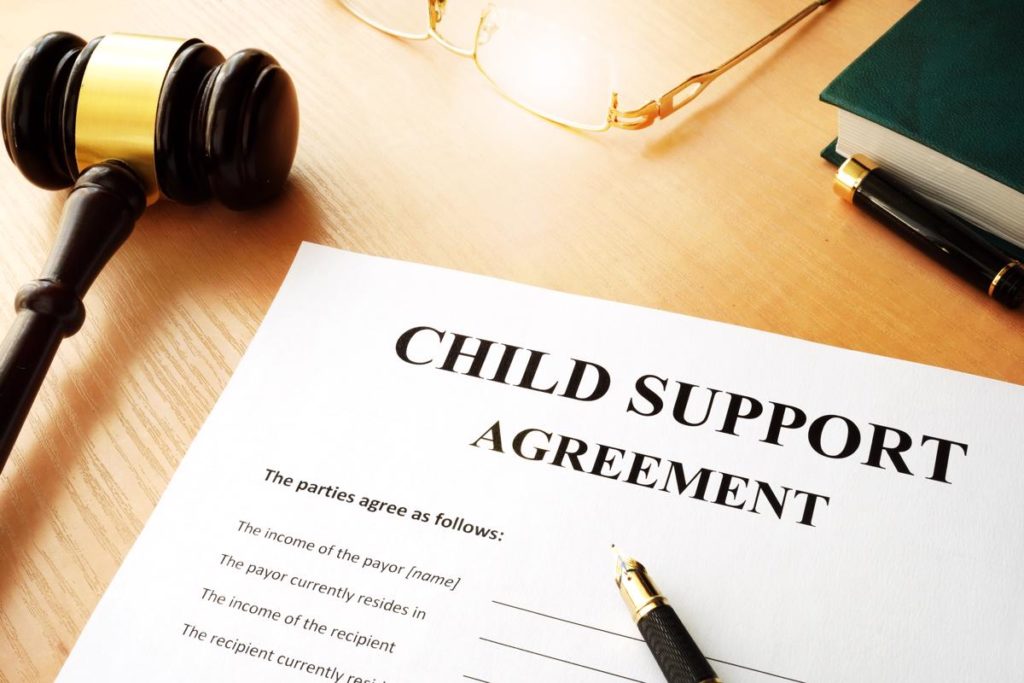 child support document